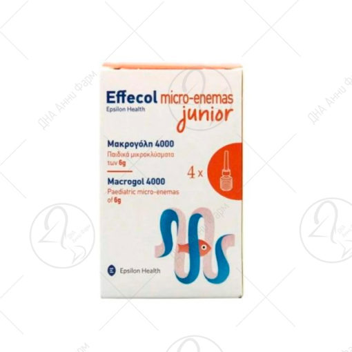 EFFECOL Micro-enemas Junior - Клизми - Цена на една клизма