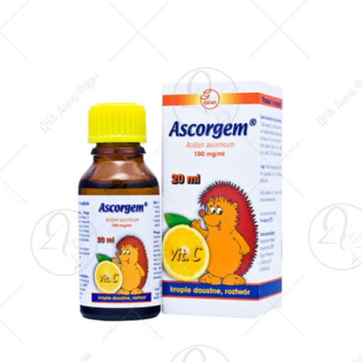 GEMI Ascorgem Vitamin C капки, 20ml