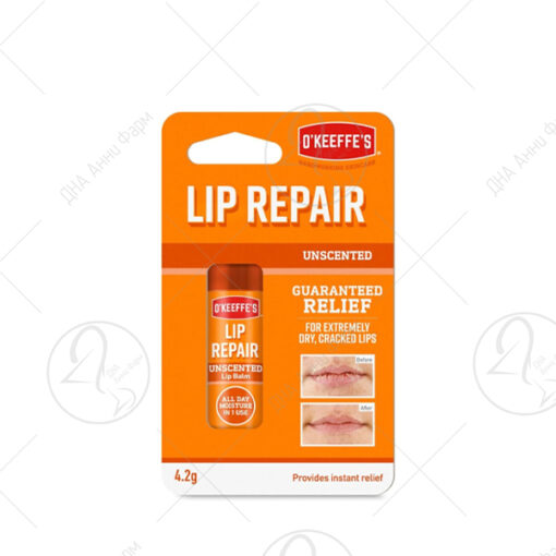 O'KEEFFE'S Lip Repair Балсам за усни UNSCENTED 4,2g