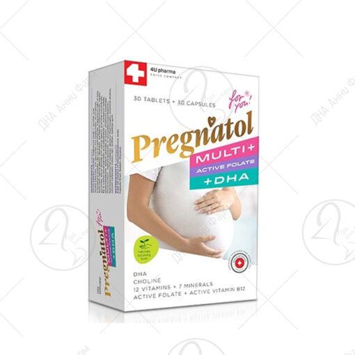 4U Pregnatol Multi+Active folat + DHA x30