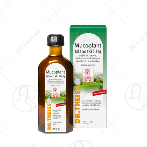 DR.THEISS Mucoplant сируп од исландски лишај 250ml