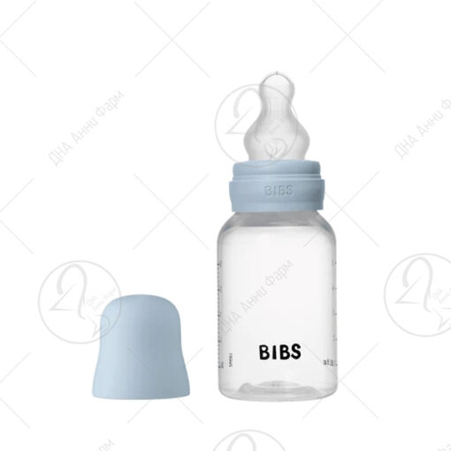 BIBS Пластично Шише BABY BLUE 150ml